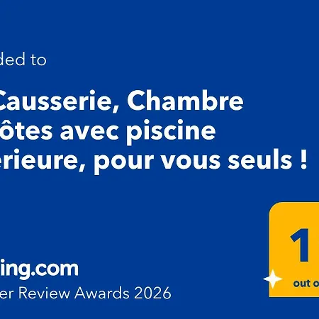La Causserie, D'hotes Avec Piscine Interieure, Pour Vous Seuls !